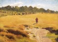 le garçon dans le paysage classique de terrain Ivan Ivanovitch plan scènes
